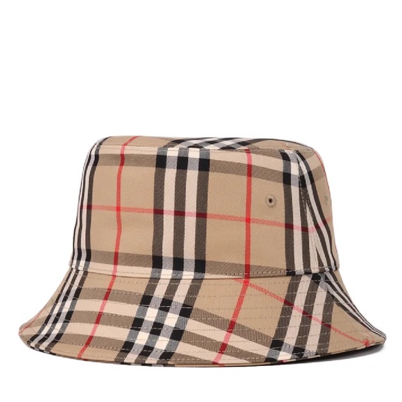 Burberry Vintage Checked Bucket Hat - Picture 1 of 7